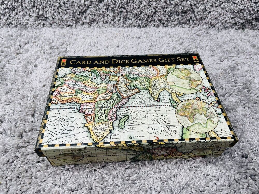 Nac Bathe Card And Dice Games Playing Cards Set with Box